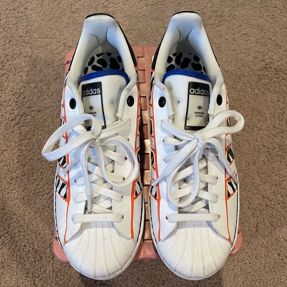 ADIDAS Rich Mini Superstar OT Tech Women Size 8 - Picture 8 of 10